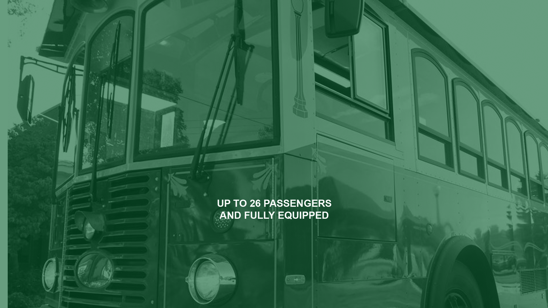 Indianapolis Trolley Rental Transportation designed to make your